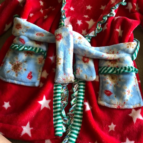 Girls Christmas Robe - Picture 3 of 3